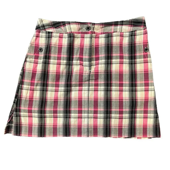 Women’s Izod XGF‎ Plaid Golf Skirt Skort Size 6 - Picture 1 of 3